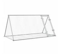 vidaXL Rabbit Hutch/Enclosure – Galvanised Steel Mesh, 200x105x91 cm, Outdoor/Indoor