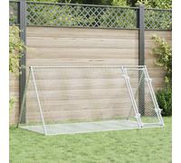 vidaXL Rabbit Hutch/Enclosure – Galvanised Steel Mesh, 200x105x91 cm, Outdoor/Indoor