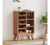 vidaXL Rack Brown 60 x 30 x 90 cm Solid Reclaim Wood