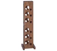 vidaXL Rack Solid Mahogany Wood Brown, Dining Room Cabinet, Wooden Wine Rack, Ma