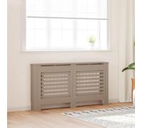 vidaXL Radiator Cover MDF Wood Grill Cabinet Heater Cover Shelf Heating Unit