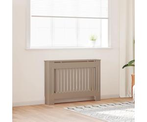 vidaXL Radiator Cover 2 pcs Natural 112 x 19 x 81.5cm Engineered Wood