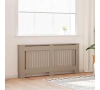 vidaXL Radiator Cover 2 pcs Natural 172 x 19 x 81.5cm Engineered Wood