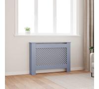 vidaXL Radiator Cover Anthracite 112x19x81.5 cm MDF