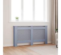 vidaXL Radiator Cover Anthracite MDF Grill Cabinet Heater Shelf Heating Unit
