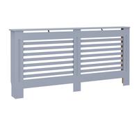 vidaXL Radiator Cover Anthracite MDF Grill Cabinet Heater Shelf Heating Unit