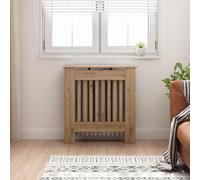 vidaXL Radiator Cover Artisan Oak 78 x 19 x 81.5 cm Engineered Wood