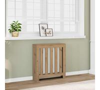 vidaXL Radiator Cover Artisan Oak 78x20x82 cm Engineered Wood