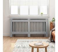 vidaXL Radiator Cover Grey Sonoma 172 x 19 x 81.5 cm Engineered Wood