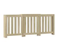 vidaXL Radiator Cover Heater Cover Radiator Shelf Sonoma Oak Engineered Wood
