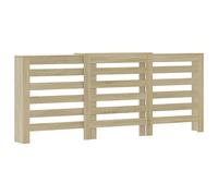 vidaXL Radiator Cover, Heater Cover for Living Room Hallway, Slat Cabinet for De