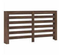 vidaXL Radiator Cover/Heater Shelf – Engineered Wood, Brown Oak, Modern Design, 149x20x82 cm