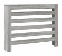 vidaXL Radiator Cover Heater Cover Radiator Shelf Grey Sonoma Engineered Wood