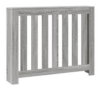 vidaXL Radiator Cover Heater Cover Radiator Shelf Grey Sonoma Engineered Wood