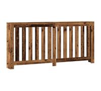 vidaXL Radiator Cover Heater Cover Radiator Shelf Old Wood Engineered Wood