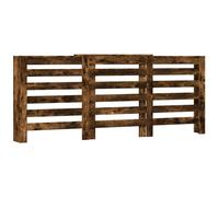 vidaXL Radiator Cover Heater Cover Radiator Shelf Smoked Oak Engineered Wood
