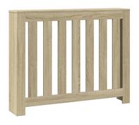 vidaXL Radiator Cover Sonoma Oak 104x20x82 cm Engineered Wood
