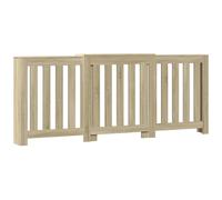 vidaXL Radiator Cover Heater Cover Radiator Shelf Sonoma Oak Engineered Wood