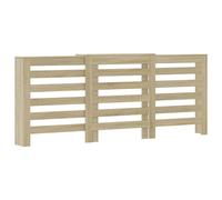 vidaXL Radiator Cover, Heater Cover for Living Room Hallway, Slat Cabinet for De