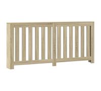 vidaXL Radiator Cover Heater Cover Radiator Shelf Sonoma Oak Engineered Wood