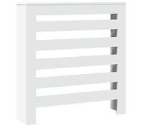 vidaXL Radiator Cover White 78x20x82 cm Engineered Wood