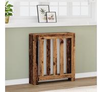 vidaXL Radiator Cover Old Wood 78x20x82 cm Engineered Wood