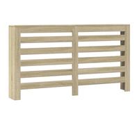 vidaXL Radiator Cover Shelf - Sonoma Oak Engineered Wood, Modern Slatted Design, 149 x 20 x 82 cm, Stylish Living Room Addition
