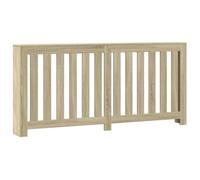 vidaXL Radiator Cover Heater Cover Radiator Shelf Sonoma Oak Engineered Wood