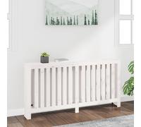 vidaXL White Pine Wood Radiator Cover 840 x 1690mm