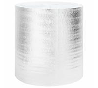 vidaXL Radiator Heat Reflector Silver 5 x 0.5 m Polyethylene