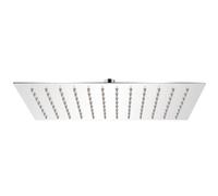 vidaXL Rain Shower Head Stainless Steel 20x30cm Rectangular Anti-limescale