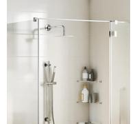 vidaXL Rain Shower Head Stainless Steel 304 20x20 cm Square