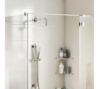 vidaXL Rain Shower Head Stainless Steel 304 25x25 cm Square