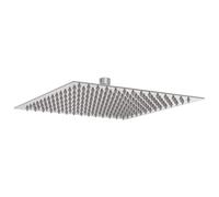 vidaXL Square Rain Shower Head Stainless Steel 304 25x25 cm - Silver, Wall/Ceiling Mountable, Anti-Limescale Easy Clean Design