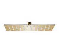 vidaXL Rain Shower Head Stainless Steel 30x20 cm Rectangular Gold