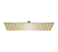 vidaXL Rain Shower Head Stainless Steel 40x30 cm Rectangular Gold