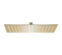 vidaXL Rain Shower Head Stainless Steel 40x40 cm Square Gold Rainfall Overhead