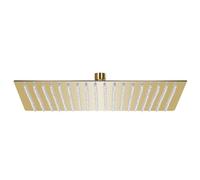 vidaXL Rain Shower Head Stainless Steel 50x50 cm Square Gold Rainfall Overhead