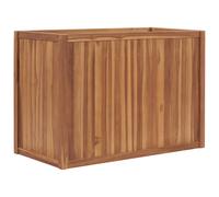 vidaXL Raised Bed 100x50x70 cm Solid Teak Wood
