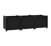 vidaXL Raised Bed 120x40x38 cm Polypropylene