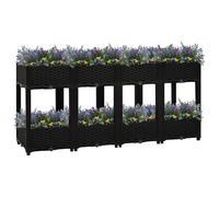 vidaXL Raised Bed Polypropylene Garden Planter Flower Box Pot Planting Bed