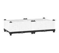 vidaXL Raised Bed 80x40x23 cm Polypropylene 03 UK HOT