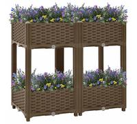 vidaXL Raised Bed 80x40x71 cm Polypropylene