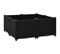 vidaXL Raised Bed 80x80x38 cm Polypropylene