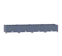 Raised Bed Polypropylene Garden Planter Pot Planting Box Flower Pot vidaXL