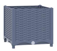 vidaXL Raised Bed Outdoor Plant Box Garden Planter Flower Pot Polypropylene