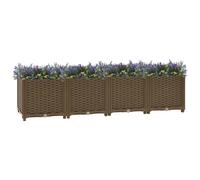 vidaXL Raised Bed 160x40x38 cm Polypropylene