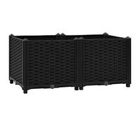 vidaXL Raised Bed Polypropylene Garden Planter Flower Box Pot Planting Bed