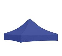 vidaXL Reception Tent Canopy Replacement Canopy Gazebo 2 x 2 m Blue 270gsm