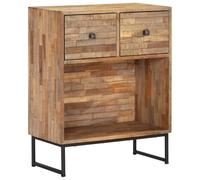 vidaXL Reclaimed Teak Wood Sideboard 60x30x75cm Home Furniture Storage Cabinet